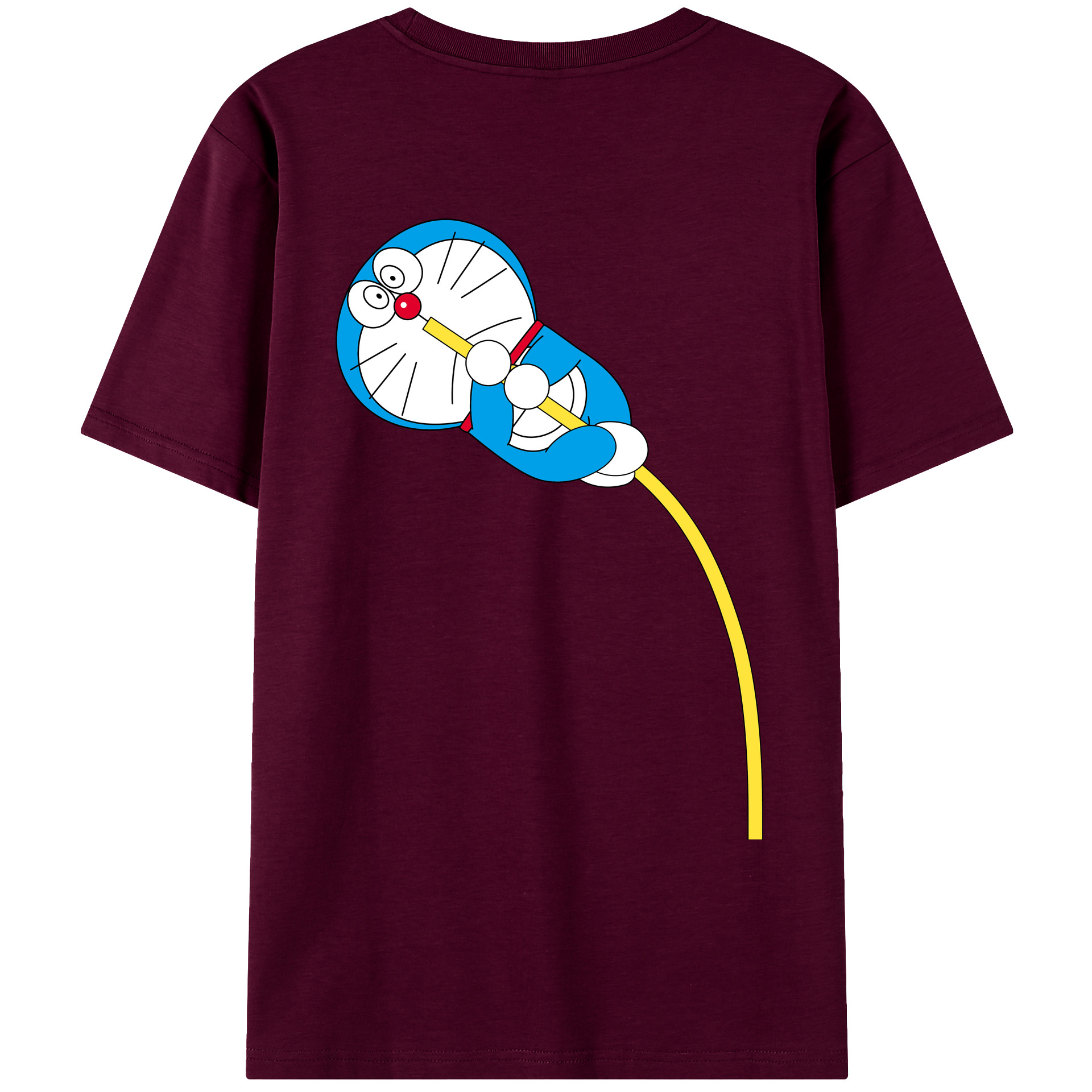 （画像用） ドラえもん Doraemon レディース半袖Tシャツ(バックプリント)